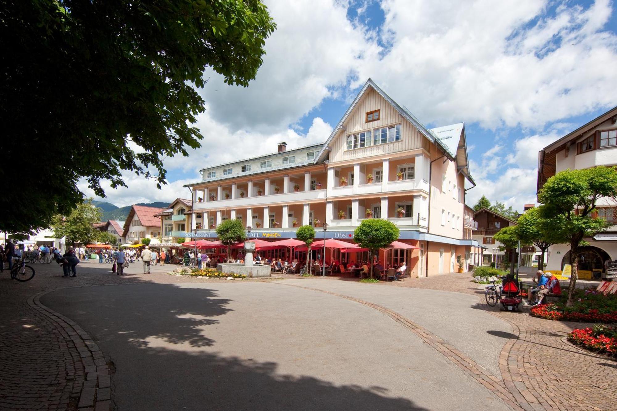 Hotel Mohren Оберстдорф Екстер'єр фото
