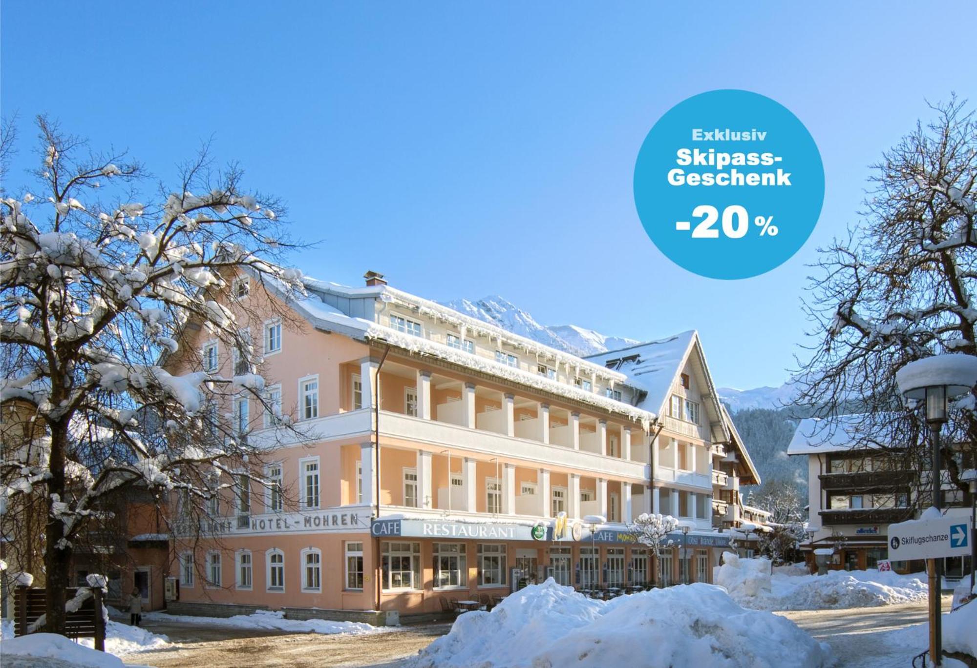 Hotel Mohren Оберстдорф Екстер'єр фото